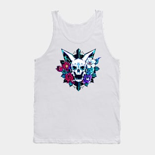 Cyberpunk Flowers Tank Top